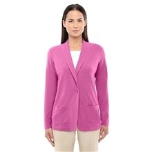 Devon Jones Ladies Perfect Fit(TM) Shawl Collar Cardigan