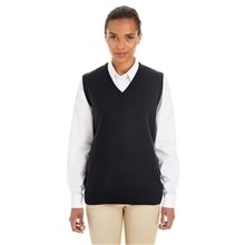 Harriton Ladies Pilbloc V - Neck Sweater Vest