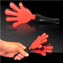 Hand Clappers - Red / Black / Red