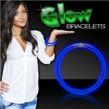 Superior 8 Glow Bracelets - Blue