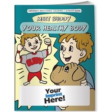 Coloring Book - Meet Buddy Your Healthy Body