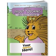 Coloring Book - Lets Talk About Touching with Peggy Porcupine