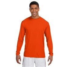 A4 Mens Cooling Performance Long Sleeve T - Shirt