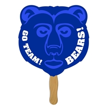 Grizzly Bear Hand Fan - Paper Products