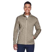 Devon Jones Mens Bristol Full - Zip Sweater Fleece Jacket