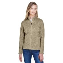 Devon Jones Ladies Bristol Full - Zip Sweater Fleece Jacket