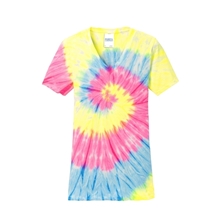 Port Co(TM) Womens Tie - Dye V - Neck Tee