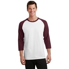 Port Company(R) Core Blend 3/4- Sleeve Raglan Tee