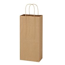Kraft Paper Brown Wine Bag - 5.25 x 13