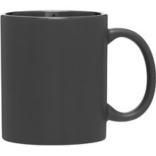 12 oz C - Handle Ceramic Mug - Matte Black