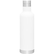 25 oz H2go Noir - Powder Stainless Steel Bottle - Matte White