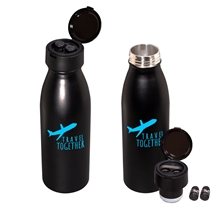 20 oz Wireless Earbud Vacuum Bottle