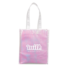 Iridescent Non - Woven Gift Tote