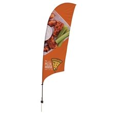 10.5 Value Razor Sail Sign Kit (Double - Sided with Ground Spike)