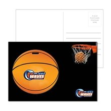 Post Card With Full - Color Basketball Luggage Tag