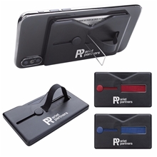 Comfort Grip RFID Phone Wallet with Stand