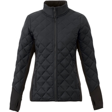 Womens ROUGEMONT Hybrid Insulated Diamond Quilted Puffer Jacket