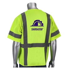 Class 3 Five Pocket Black Bottom Front Value Vest