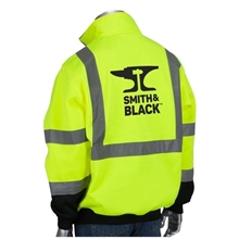 Quarter - Zip Pullover Black Bottom Sweatshirt