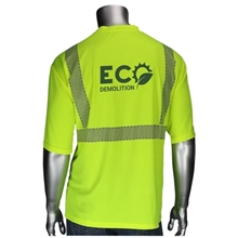 Class 2 Short Sleeve Black Bottom Front T - Shirt