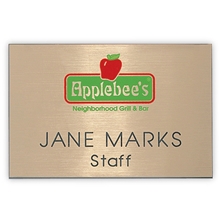 Hollywood Express Name Badge (Standard size 2 x 3)