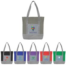 Glenwood - Non - Woven Tote Bag with 210D Pocket - ColorJet