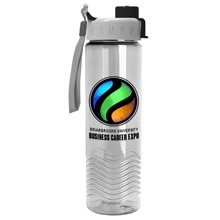 24 oz Bottle With Quick Snap Lid - Digital - Made with Tritan