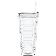 22 oz Made In The U.S.A Tumbler W / Lid Straw