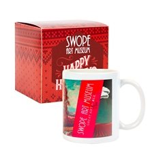 Warm Holiday Wishes Full Color Mug in Gift Box