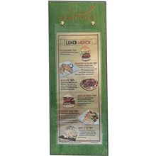 Wood Menu Board