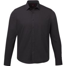UNTUCKit Black Stone Wrinkle - Free Long Sleeve Slim - Fit Shirt - Mens