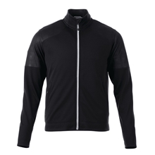 Mens SENGER Knit Full Zip Performance Jacket with Thumb Holes