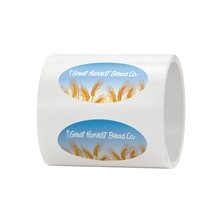 4 x 2 Oval Roll Labels