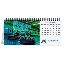 Custom Photo Tent Desk Calendar (8 3/4 X 4)