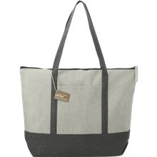 Repose 10 oz Recycled Cotton Zippered Tote