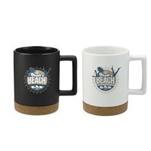Bates 15oz Ceramic Mug w / Cork Base