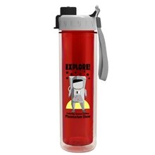 The Chiller 16 oz Double Wall Insulated Bottle With Quick Snap Lid Digital