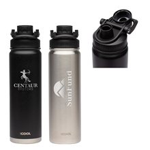 iCOOL(R) Durango 24 oz Double Wall, Stainless Steel Water Bottle