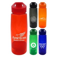 Easy Pour 25 oz Colorful Contour Bottle With Floating Infuser