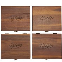 Graze Wood and Metal Wine Set