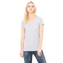 Bella + Canvas Ladies Jersey Short - Sleeve V - Neck T - Shirt