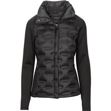 Ladies Hybrid Down Puffer Jacket
