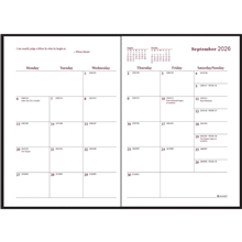 Monthly Desk Partner Stitched to Cover 2026