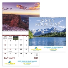 Rocky Mountains - Spiral - Good Value Calendars(R)