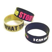 Thick Silicone Wrist Band