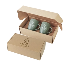 12 oz Pacific Ceramic Mugs Gift Set