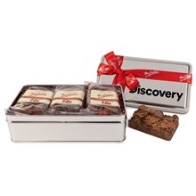 Mrs. Fields(R) Double Fudge Brownie Tin - 3 pack
