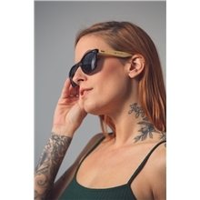 Bamboo Recycled Polycarbonate UV400 Sunglasses