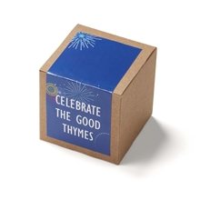 Inspirational Celebrate Good Thymes Planter In Kraft Gift Box