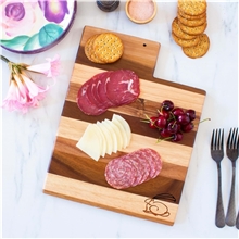 Rock Branch(R) Shiplap Series Utah State Shaped Wood Serving and Cutting Board